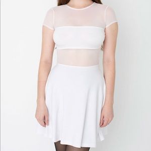 American Apparel ponte skater dress